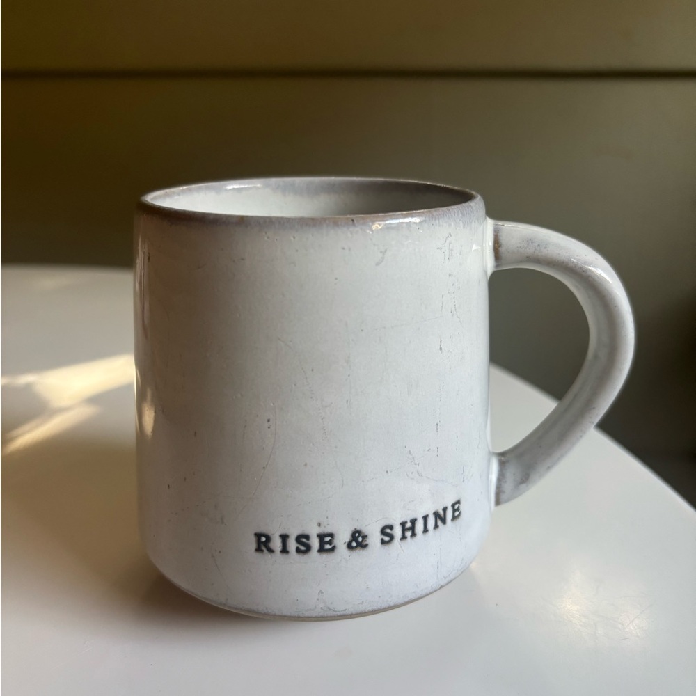 Hearth & Hand Stoneware Mug—Rise & Shine